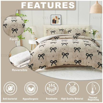 Complete Bedroom Look: Each set comes with a matching duvet cover and Matching Pillowcases, creating a cohesive and aesthetically pleasing setup for your bed.