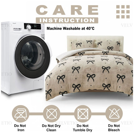 The soft and smooth fabric is wrinkle-resistant and easy to maintain, making it as practical as it is beautiful.