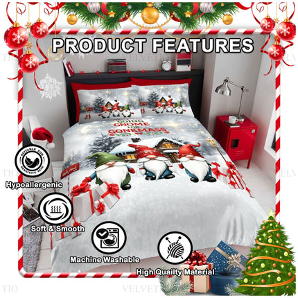 It’s a great choice for families, guest rooms, or anyone who wants festive comfort without compromising on quality.