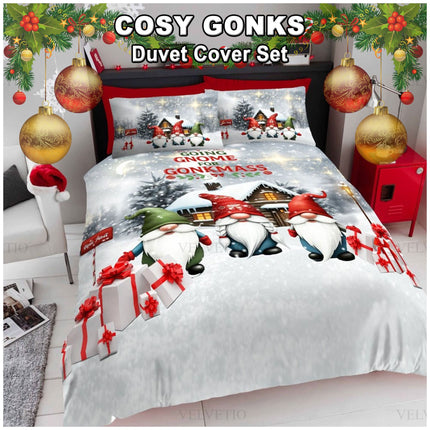 The set is available in Single, Double, and King sizes, each coming with one or two matching pillowcases depending on the size selected. The sizing is standard UK dimensions, ensuring a snug and proper fit for your duvet and pillows.