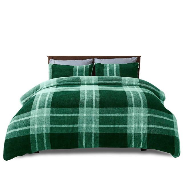 Dark green brings a fresh, natural, and relaxing feel. Great for creating a calm and balanced bedroom environment.