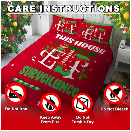 Machine washable at 40°C

Tumble dry on low heat

No ironing required

Durable and easy to care for, keeping your festive bedding fresh and vibrant all season long.