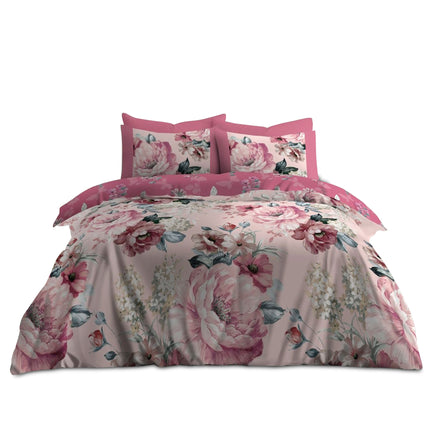 Goldie floral duvet cover set with matching pillowcases and elegant design.
Soft and breathable bedding set perfect for stylish bedrooms.