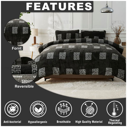 Provides warmth without feeling heavy, making it suitable for all-season use.