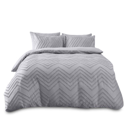 Close up of breathable microfiber duvet fabric texture