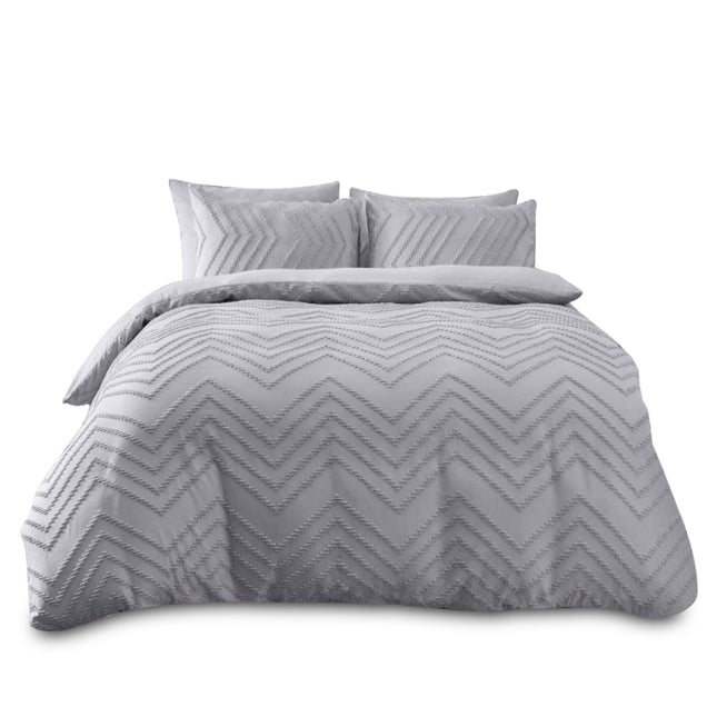 Close up of breathable microfiber duvet fabric texture