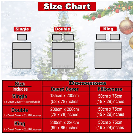 Available in Single, Double, and King sizes, each set includes matching pillowcase(s) to fit standard UK bedding.