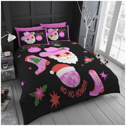 The reversible duvet cover offers two vibrant Christmas designs in one, while the matching pillowcases complete the festive look. Ideal for kids’ rooms, guest rooms, or anyone who loves a playful holiday vibe, this set is easy to care for and sure to become a seasonal favorite.