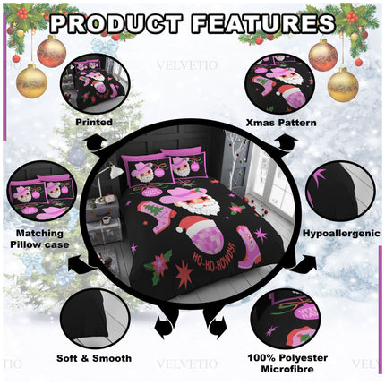 Reversible design allows you to switch between two fun and festive prints, giving your room a quick style refresh.