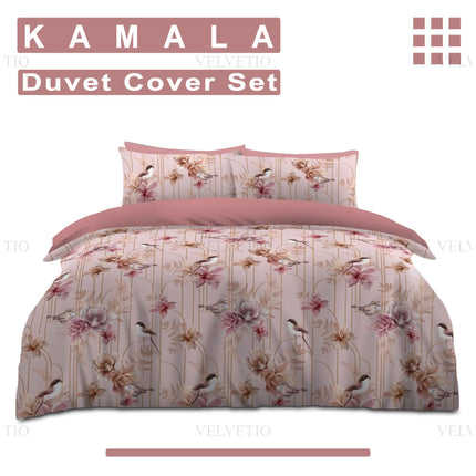 Elegant floral bird duvet cover set made with soft, breathable fabric.
Available in all sizes including single, double, and king size.