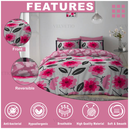 Beautiful floral print enhances bedroom décor with a stylish look.
High-quality design stays vibrant after repeated washing.