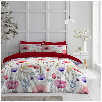 Microfiber Lola bedding set featuring a stylish floral pattern design.
Adds a fresh and relaxing touch to your bedroom décor.