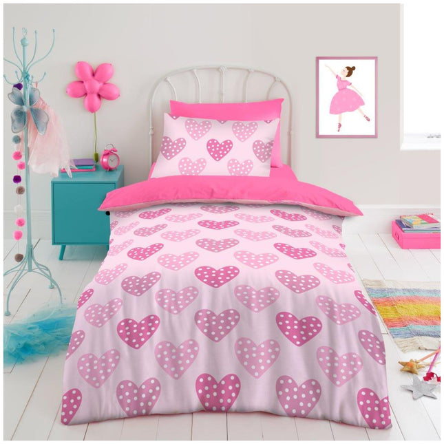 Not only is it gentle on sensitive skin, but it’s also durable, fade-resistant, and machine washable, making it a parent’s dream when it comes to cleanup. Whether for everyday use or as a charming gift, this duvet set adds warmth and personality to any girl's room.