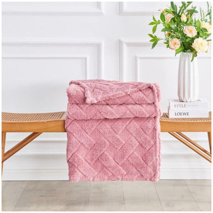 The pattern showcases a tasteful equestrian motif, with horses, stripes, and geometric shapes in calming green and neutral tones, giving it a refined yet cozy farmhouse or rustic charm. Whether draped across a sofa, spread over a bed, or wrapped around your shoulders, this blanket provides a comforting embrace that soothes both body and soul. Made from durable, high-quality polyester.