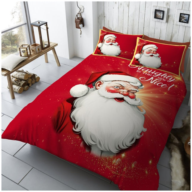 One of the standout features of this set is its reversible design, offering two different festive looks in one—flip it over to refresh your style whenever you like. It’s both fun and functional, keeping your bedroom looking fresh throughout the holiday season. The set includes a matching pillowcase (or two, depending on size), perfectly coordinated to complete the look.