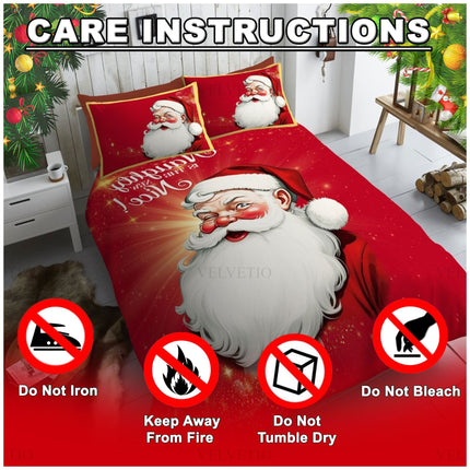 Fully machine washable at 40°C, tumble dry friendly, and no ironing needed—perfect for busy households during the holidays.