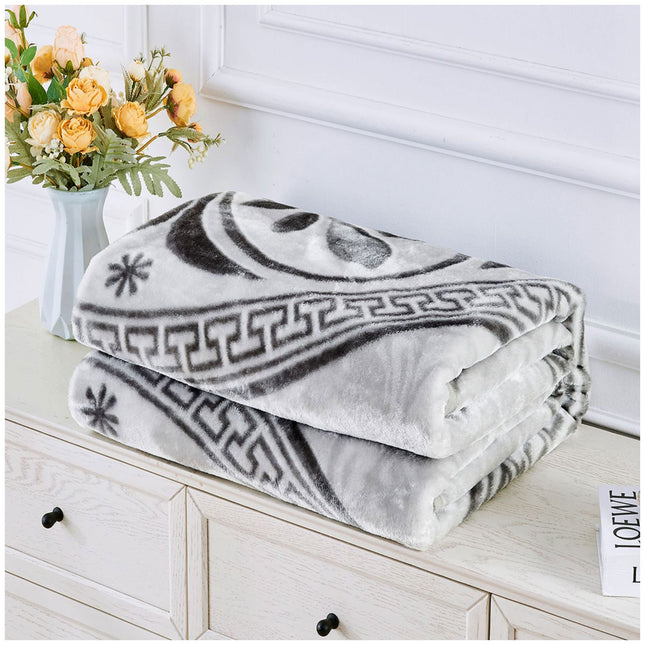 Today
These Greek Border throws provide warmth and insulation, making them perfect for staying cozy on cold days and nights. They can serve multiple purposes, such as a cozy layer for your bed, a decorative accent on your couch, or a snuggly companion for movie nights. The quality of the materials and construction often makes Mink faux fur fleece throws long-lasting so that they can be enjoyed for many years. Mink fleece throws make for thoughtful and practical gifts for friends and family,