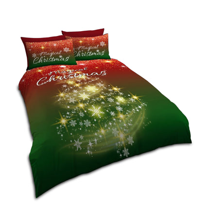 Crafted from 100% polyester microfiber, this bedding set offers a luxuriously soft and smooth feel that’s gentle on your skin. Whether you're unwinding after a long day or lounging during a snow day, this duvet set wraps you in comfort.