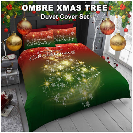 Whether you're updating your master bedroom, preparing a guest room, or decorating a vacation cabin, this set instantly adds holiday spirit. Its versatile style complements a variety of room decor themes, from minimalist to traditional Christmas vibes.