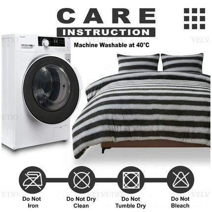 Machine washable and quick-drying, this duvet set saves time and effort while staying fresh and clean.