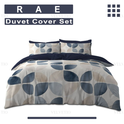 Elegant geometric duvet cover set made with soft, breathable, and durable fabric.
Available in all sizes including single, double, and king size.