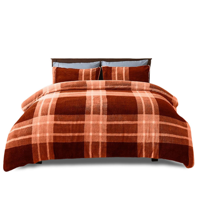 Warm terracotta tones bring an earthy and cozy feel to your bedroom. Perfect for creating a natural and welcoming atmosphere.