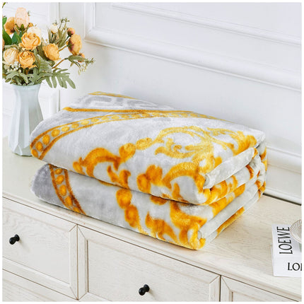 Elevate your living space with the Greek Border Throw in a sleek Grey hue, expertly crafted from 100% polyester for a soft, skin-friendly feel that's perfect for your sofa or bed. Its distinctive border design not only adds a touch of classic elegance but also complements any decor with its modern, understated style. Durable yet luxurious, this throw promises lasting comfort and effortless appeal—whether you're curling up for a cozy night in or simply adding a refined accent to your room.