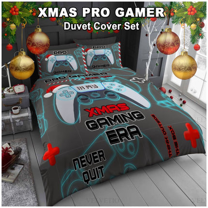 Bring festive flair to any gaming den or bedroom. The bright colors and themed design instantly transform your space into a cozy winter retreat that shows off your love for gaming and the holidays.